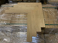 Massief visgraat eiken select parketvloer (39,48 m2) - afbeelding 1 van  2