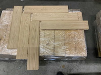 Massief visgraat eiken select parketvloer (6,91 m2) - afbeelding 1 van  2