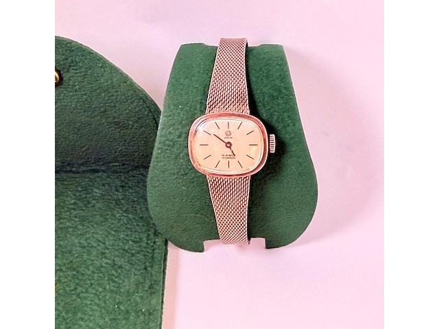 Massieve .835 zilveren dameshorloge - afbeelding 1 van  6