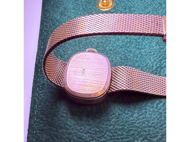 Massieve .835 zilveren dameshorloge - afbeelding 4 van  6