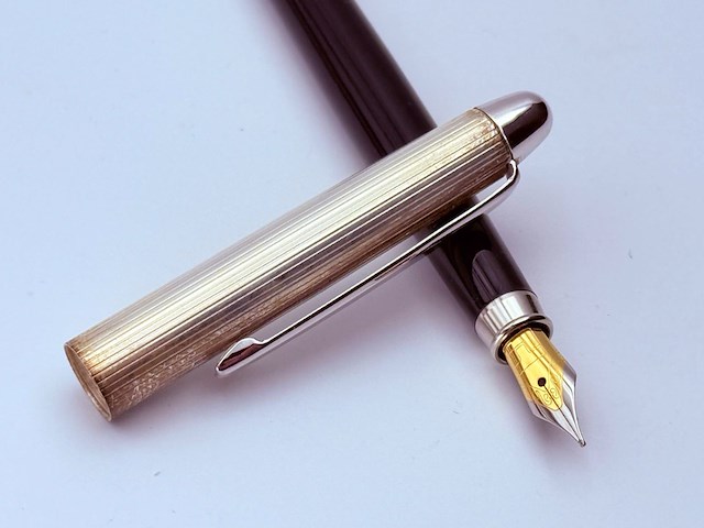 Massieve 925 zilveren vulpen - elysee pforzheim capitol serie - afbeelding 1 van  6