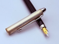 Massieve 925 zilveren vulpen - elysee pforzheim capitol serie - afbeelding 1 van  6