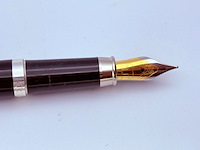 Massieve 925 zilveren vulpen - elysee pforzheim capitol serie - afbeelding 3 van  6