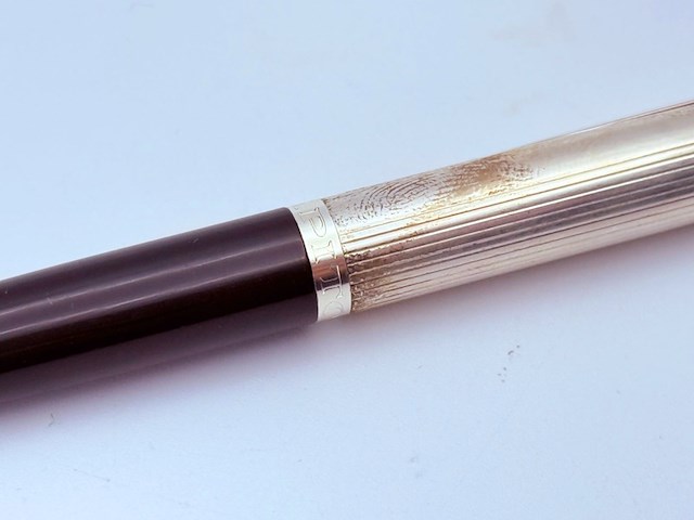 Massieve 925 zilveren vulpen - elysee pforzheim capitol serie - afbeelding 6 van  6