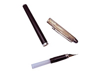 Massieve 925 zilveren vulpen - elysee pforzheim capitol serie - afbeelding 5 van  6
