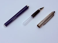 Massieve 925 zilveren vulpen - elysee pforzheim capitol serie - afbeelding 7 van  7