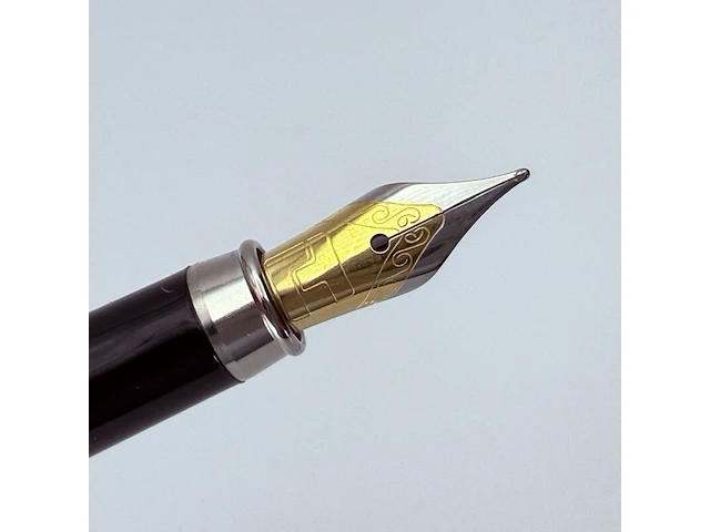 Massieve 925 zilveren vulpen - elysee pforzheim capitol serie - afbeelding 2 van  6