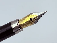 Massieve 925 zilveren vulpen - elysee pforzheim capitol serie - afbeelding 2 van  6