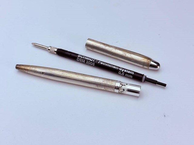 Massieve 925 zilveren vulpotlood - elysee pforzheim capitol serie - afbeelding 6 van  6