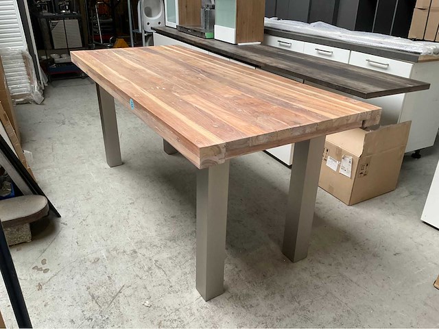 Massieve eetkamertafel - afbeelding 3 van  7