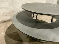 Massieve picknicktafel (2x) - afbeelding 2 van  2