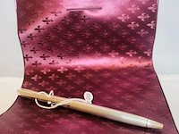 Massieve zilveren balpen - montblanc barleycorn model - afbeelding 2 van  3