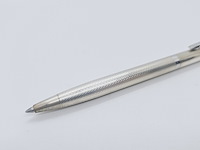 Massieve zilveren balpen - montblanc barleycorn model - afbeelding 2 van  4