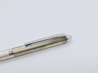Massieve zilveren balpen - montblanc barleycorn model - afbeelding 5 van  5