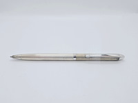 Massieve zilveren balpen - montblanc barleycorn model