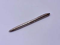 Massieve zilveren balpen - montblanc barleycorn model