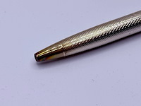 Massieve zilveren balpen - montblanc barleycorn model - afbeelding 3 van  5