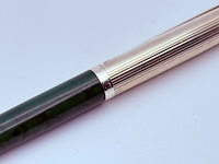 Massieve zilveren balpen - montblanc barleycorn model - afbeelding 5 van  5