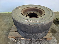 Massive rubber - banden (2x) - afbeelding 1 van  4