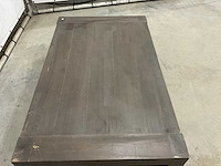 Massive salontafel 130x80 cm - afbeelding 2 van  2