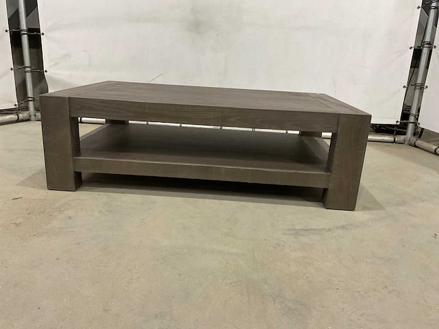 Massive salontafel 130x80 cm - afbeelding 2 van  3