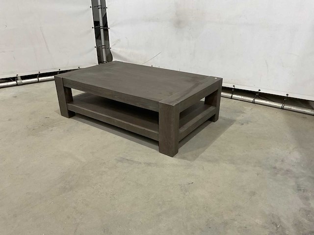 Massive salontafel 130x80 cm - afbeelding 1 van  6
