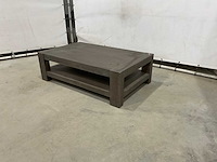 Massive salontafel 130x80 cm - afbeelding 1 van  6