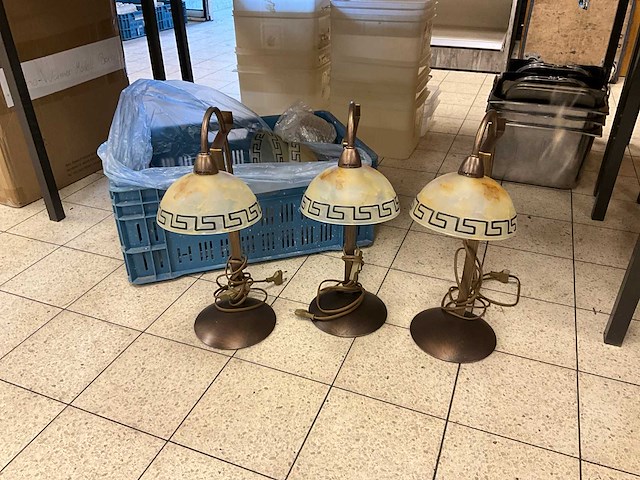 Massive tafellampen (7x) - afbeelding 1 van  6