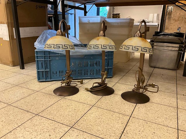 Massive tafellampen (7x) - afbeelding 2 van  6