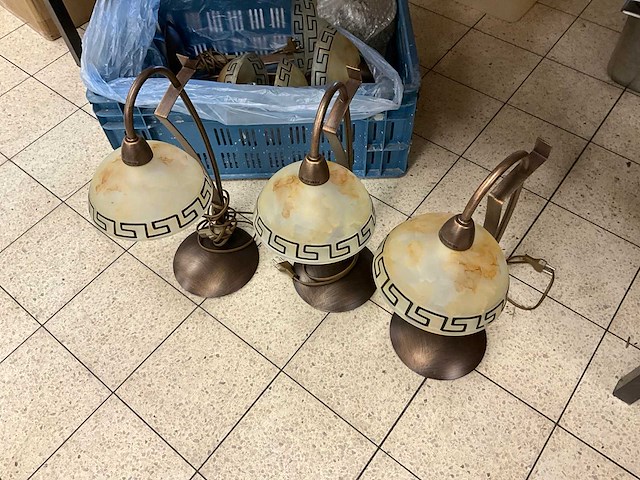 Massive tafellampen (7x) - afbeelding 4 van  6