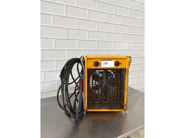 Master - b9epb - elektrische kachel met ca 10 meter krachtstroomkabel - afbeelding 4 van  4