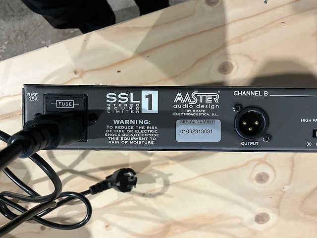 Master audio - ssl1 - stereo limiter - afbeelding 3 van  5
