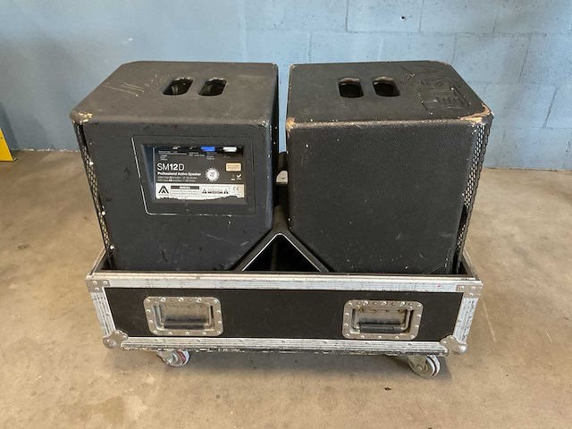 Master-audio sm12d set á 2 stuks actieve luidsprekers - afbeelding 2 van  4