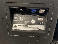 Master-audio sm12d set á 2 stuks actieve luidsprekers - afbeelding 3 van  4