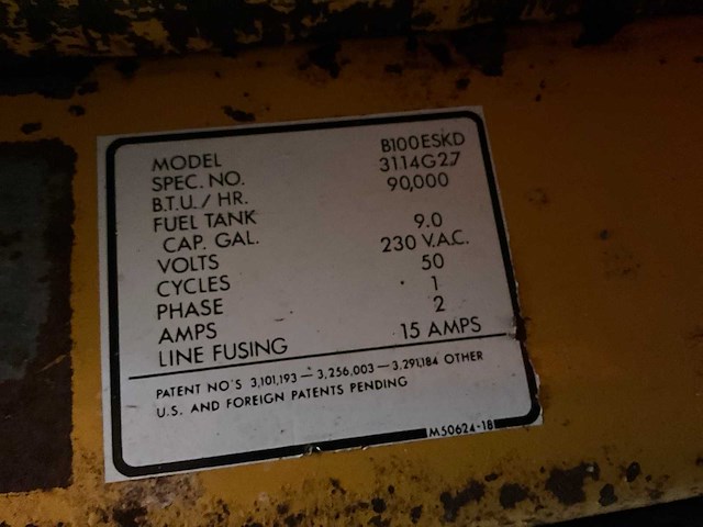 Master b100esks heater - afbeelding 6 van  6