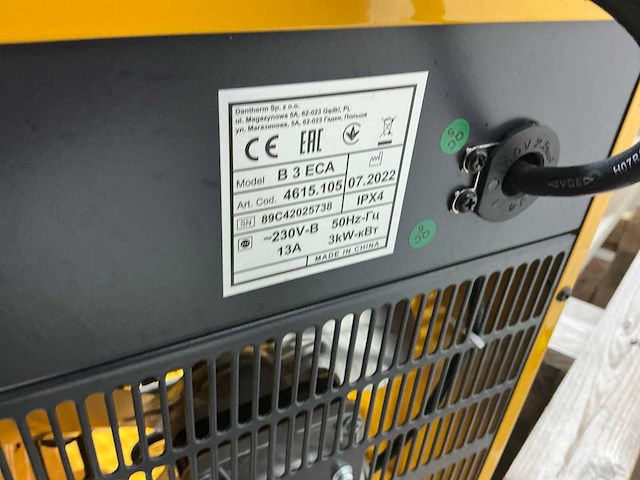 Master b3eca heater - afbeelding 5 van  5