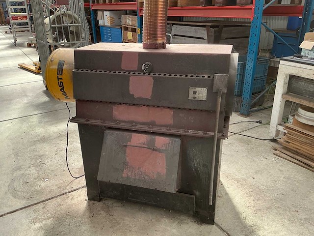 Master ct50p heteluchtkachel / houtgestookte werkplaatskachel. - afbeelding 1 van  6