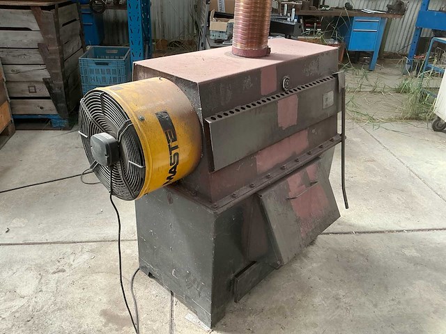 Master ct50p heteluchtkachel / houtgestookte werkplaatskachel. - afbeelding 6 van  6