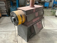 Master ct50p heteluchtkachel / houtgestookte werkplaatskachel. - afbeelding 6 van  6
