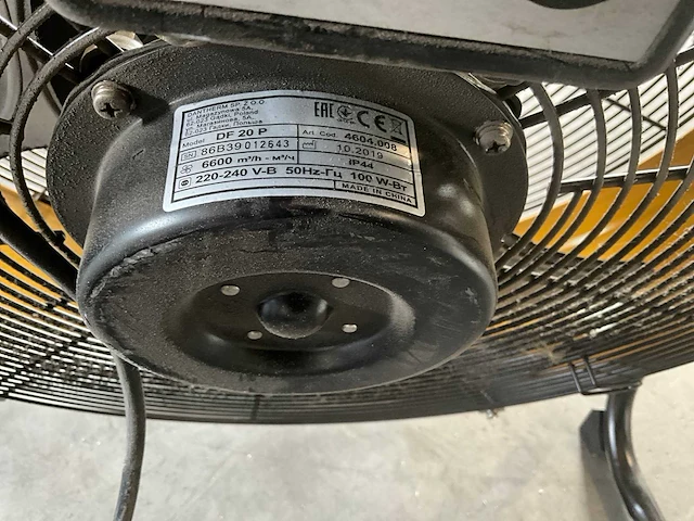 Master df20p ventilator - afbeelding 4 van  4