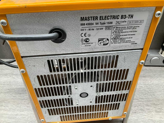 Master electric b3-th heater - afbeelding 7 van  9
