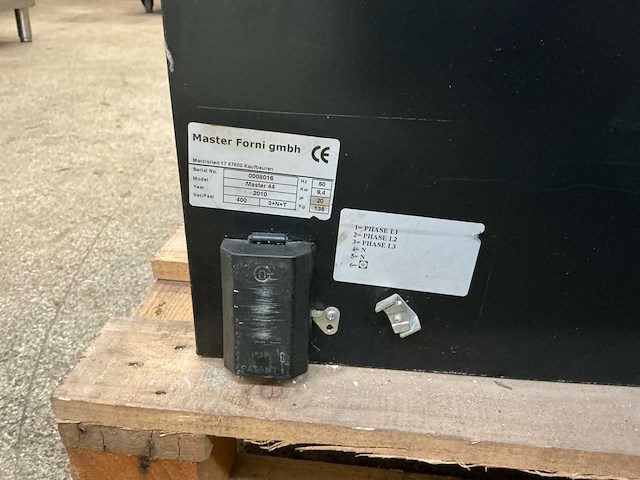 Master forni 44 dubbele pizza-oven - afbeelding 5 van  7