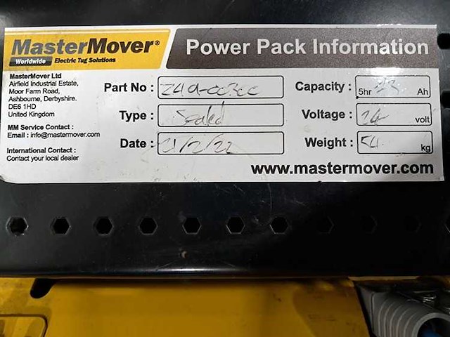 Master mover - 2022 - at200 - mover - afbeelding 7 van  7