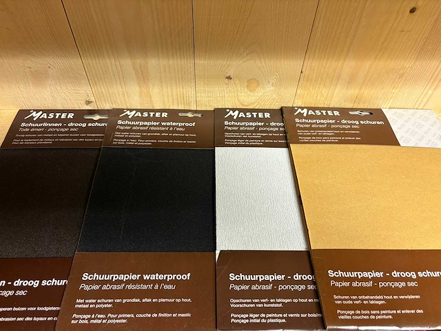 Master schuurpapier - 3 & 5 pack (802x) - afbeelding 1 van  3