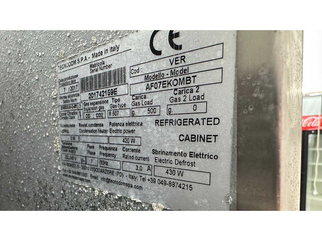 Mastercool - af07ekombt - vriezer - afbeelding 4 van  4