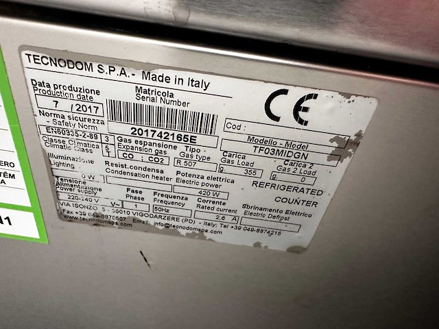 Mastercool - tf03midgn - koelwerkbank - afbeelding 5 van  5