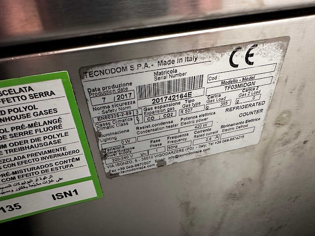 Mastercool - tf03midgn - koelwerkbank - afbeelding 6 van  6