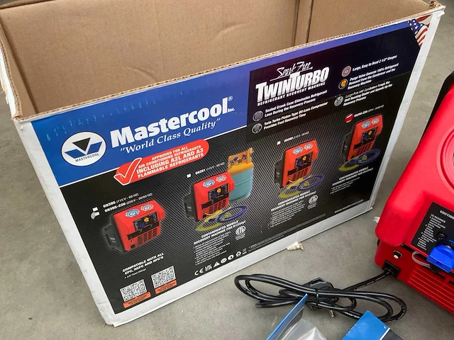 Mastercool twinturbo airco recovery system - afbeelding 2 van  5