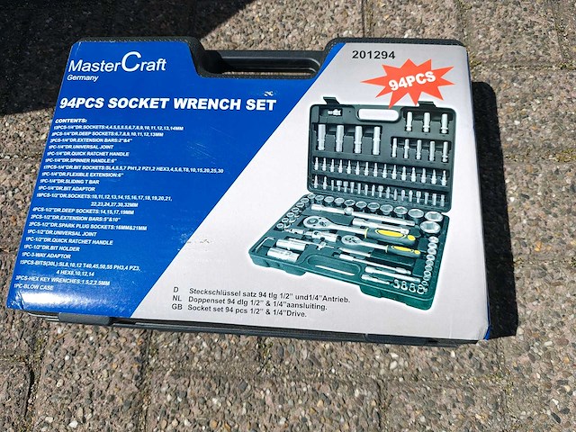 Mastercraft - gereedschapskoffer - afbeelding 1 van  5