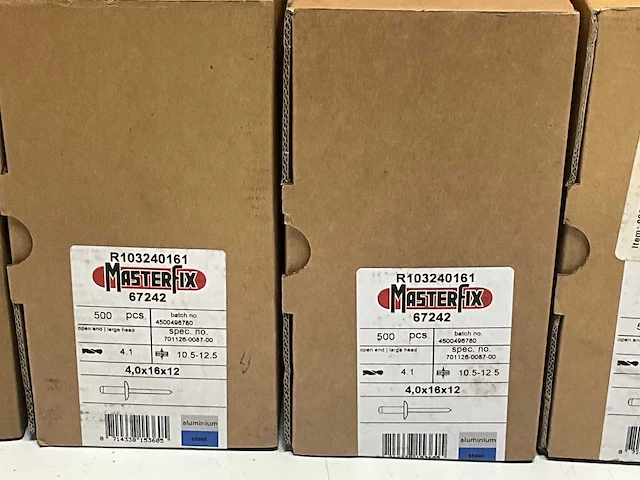 Masterfix blindklinknagels (2250x) - afbeelding 3 van  4